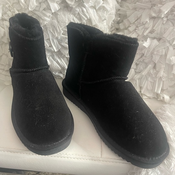 Faux Ankle Fur DP Boots - Picture 8 of 9